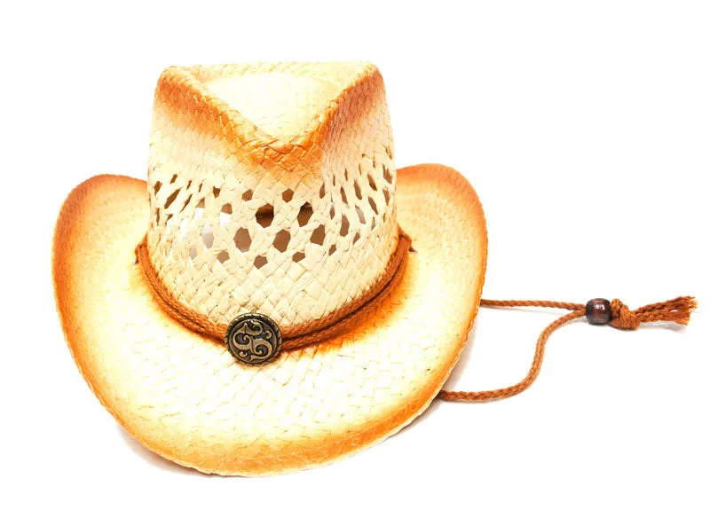 Little Kids Straw Cowboy Hats