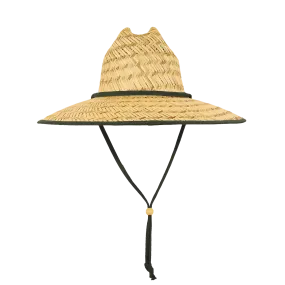 Mat Straw Lifeguard Hats - Decky 528, Lunada Bay - Lot of 24 Hats