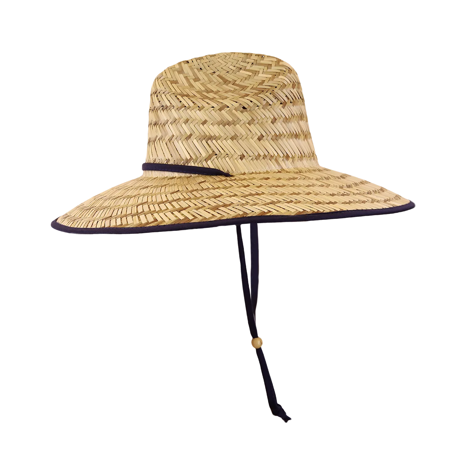 Mat Straw Lifeguard Hats - Decky 528, Lunada Bay - Lot of 24 Hats