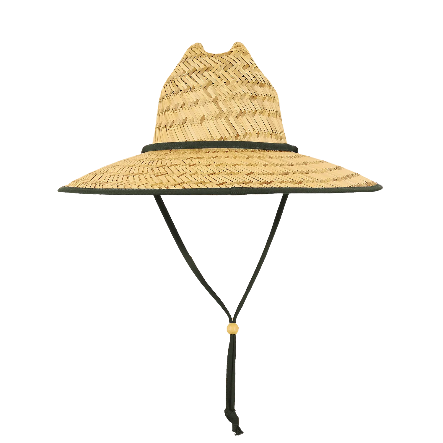 Mat Straw Lifeguard Hats - Decky 528, Lunada Bay - Lot of 24 Hats