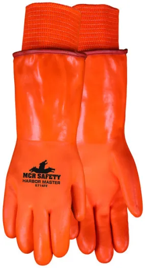 MCR Safety Harbor Master Fleece/Foam Lined Org PVC