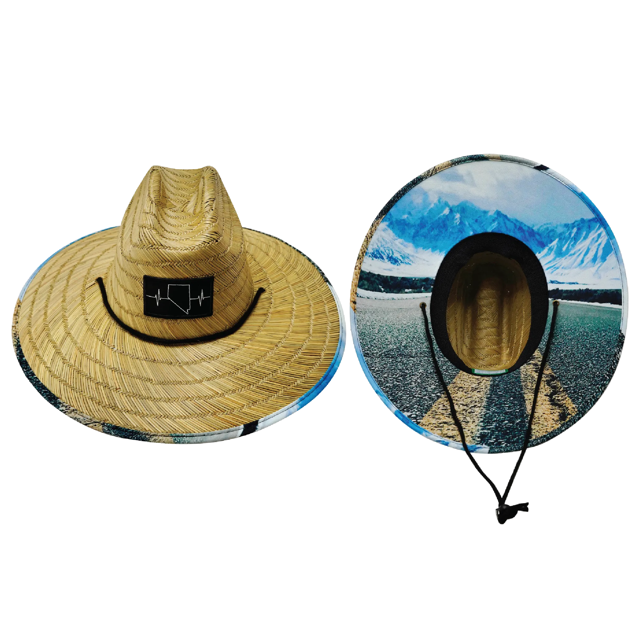 Nevada Straw | Sun Hat | Mountains