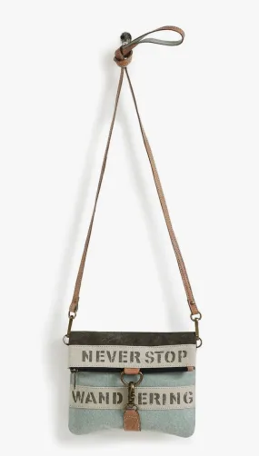 Never Stop Wandering Crossbody