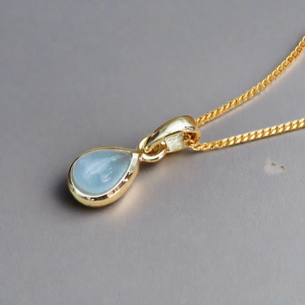 November Birthstone Necklace - Topaz