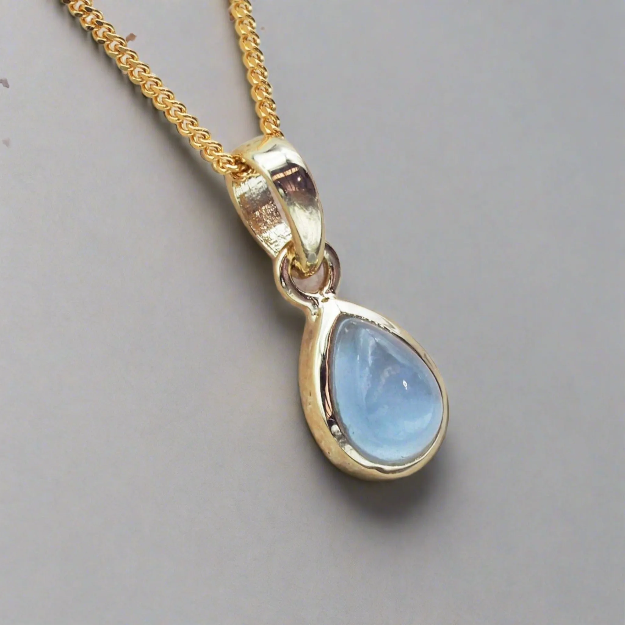 November Birthstone Necklace - Topaz