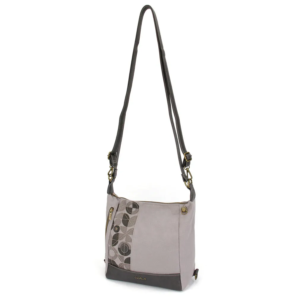 Retro Convertible Purse - Gray