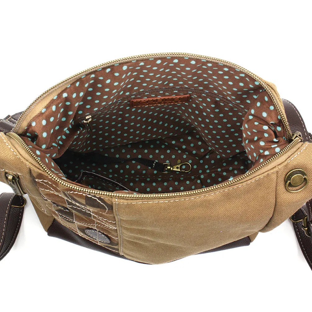 Retro Convertible Purse - Olive