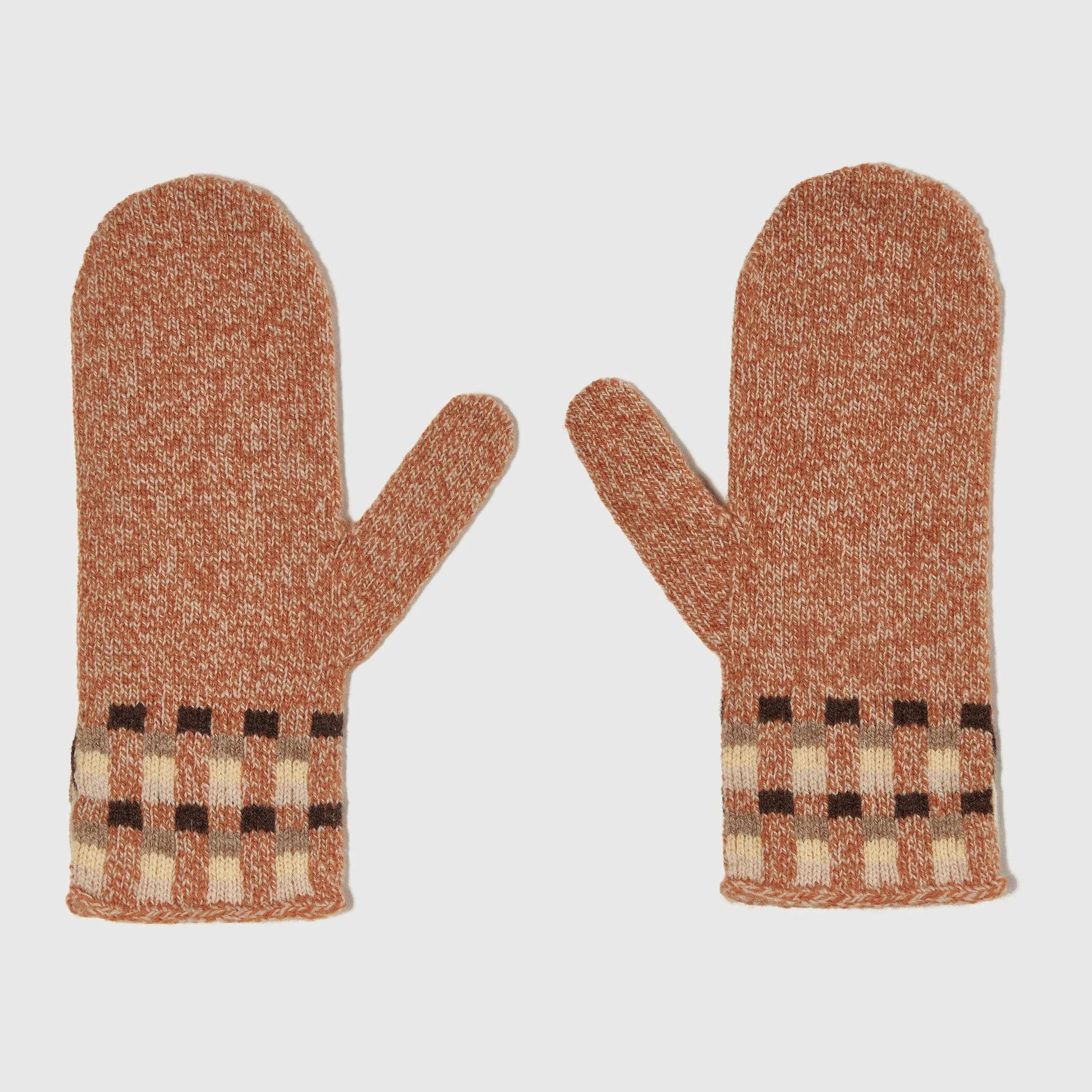 Rove Merino Tiled Mittens