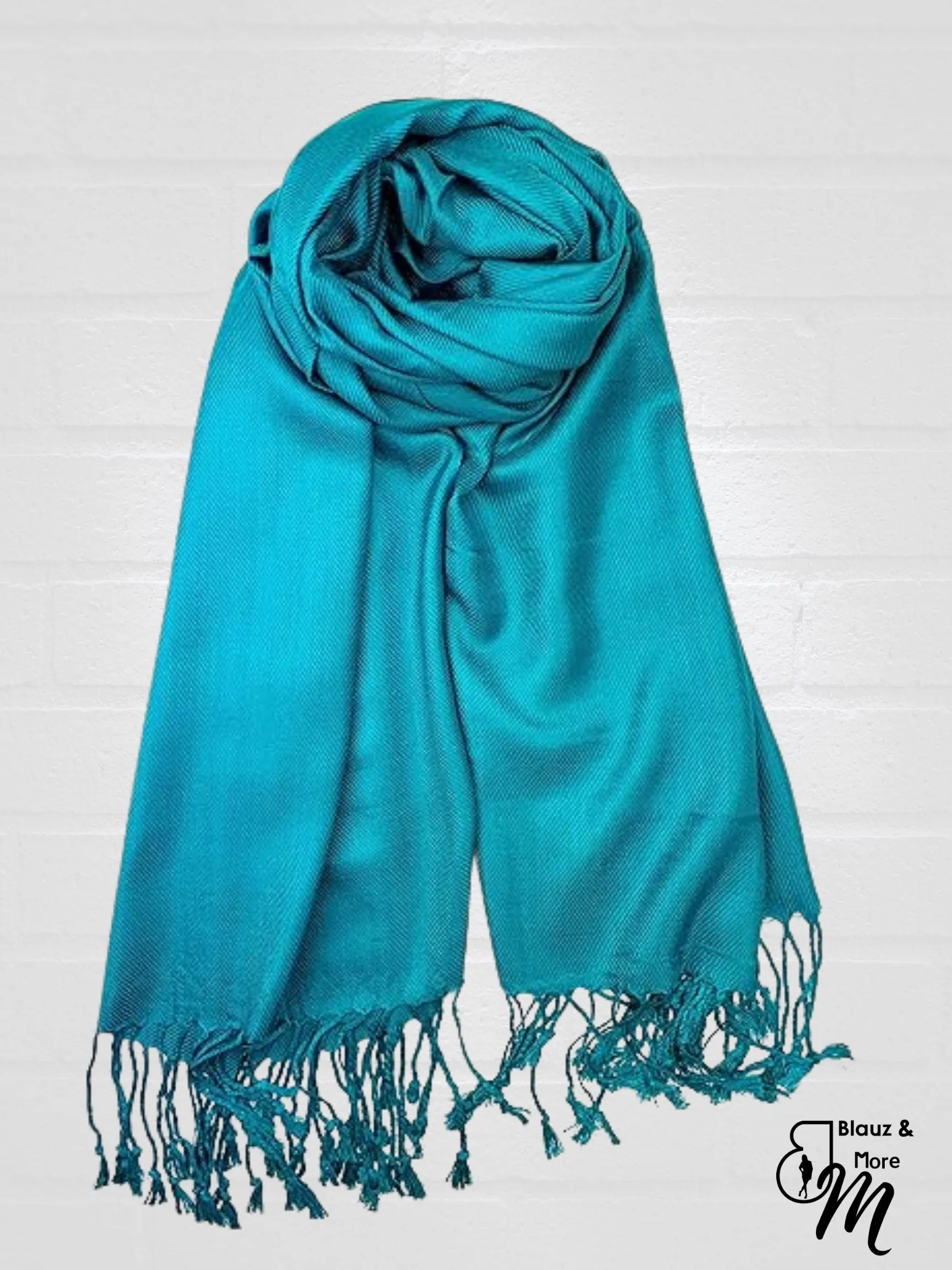 Silky Solid Soft Pashmina Shawl Stole