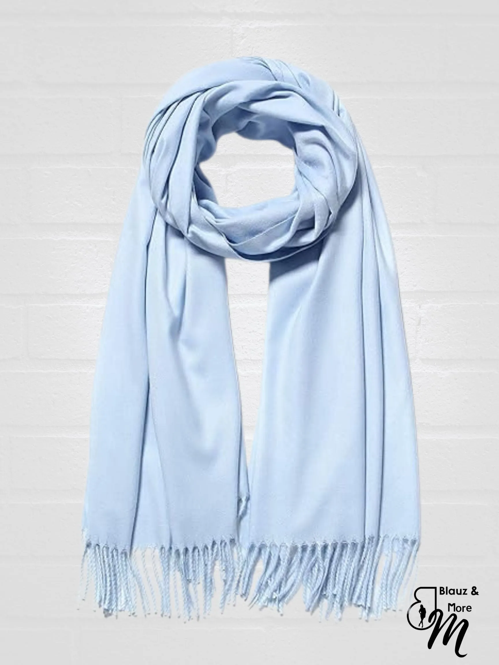 Silky Solid Soft Pashmina Shawl Stole