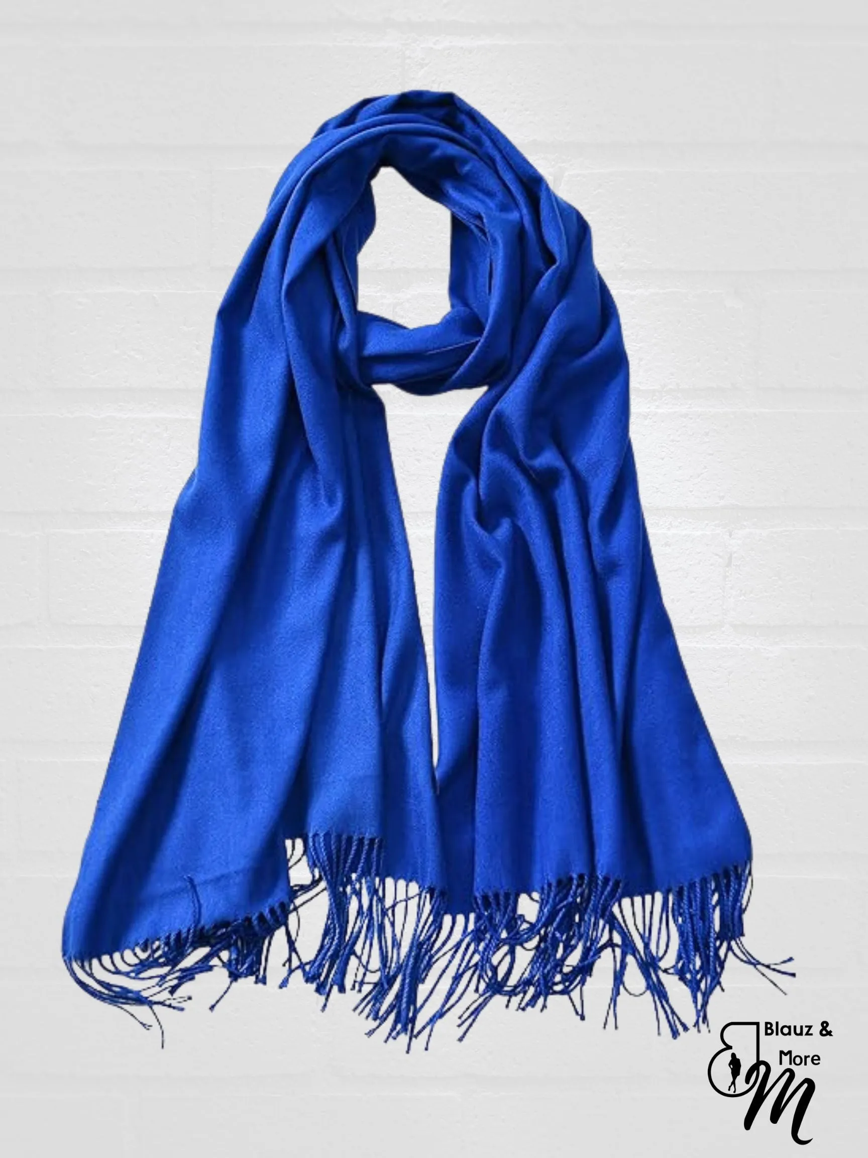 Silky Solid Soft Pashmina Shawl Stole