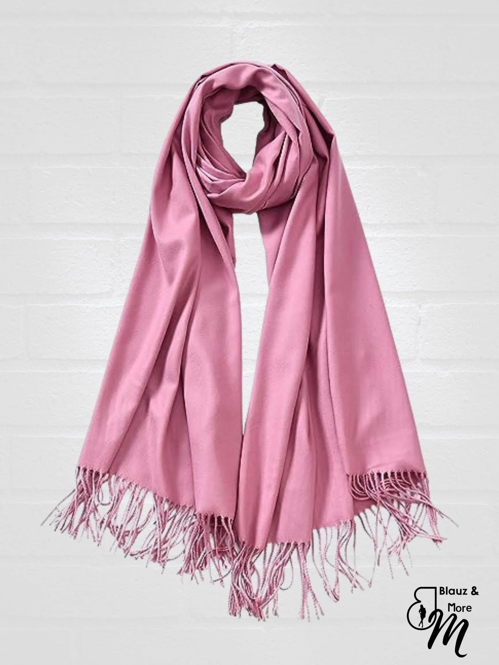 Silky Solid Soft Pashmina Shawl Stole