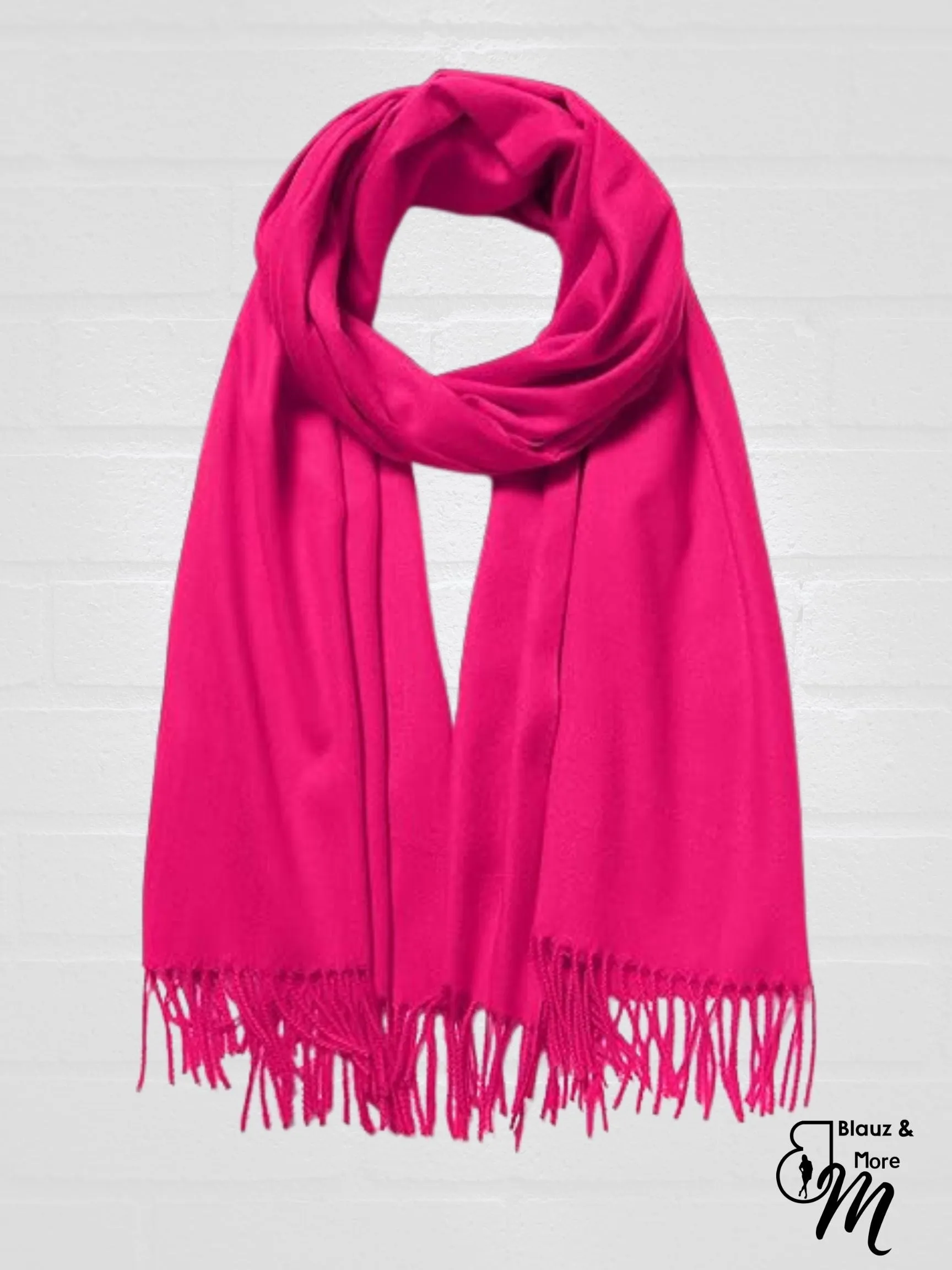 Silky Solid Soft Pashmina Shawl Stole