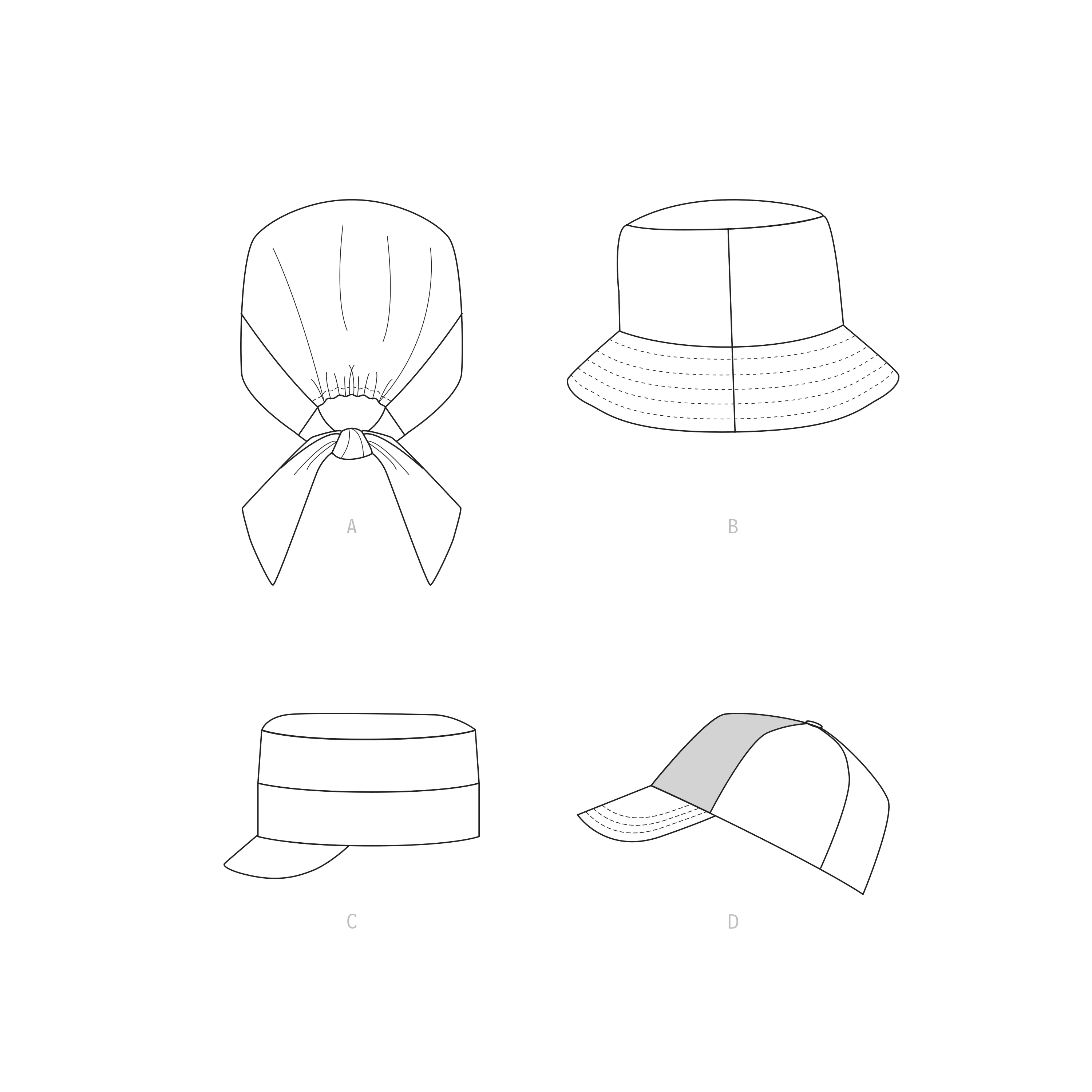 Simplicity Pattern 9509 Adult And Children Hats