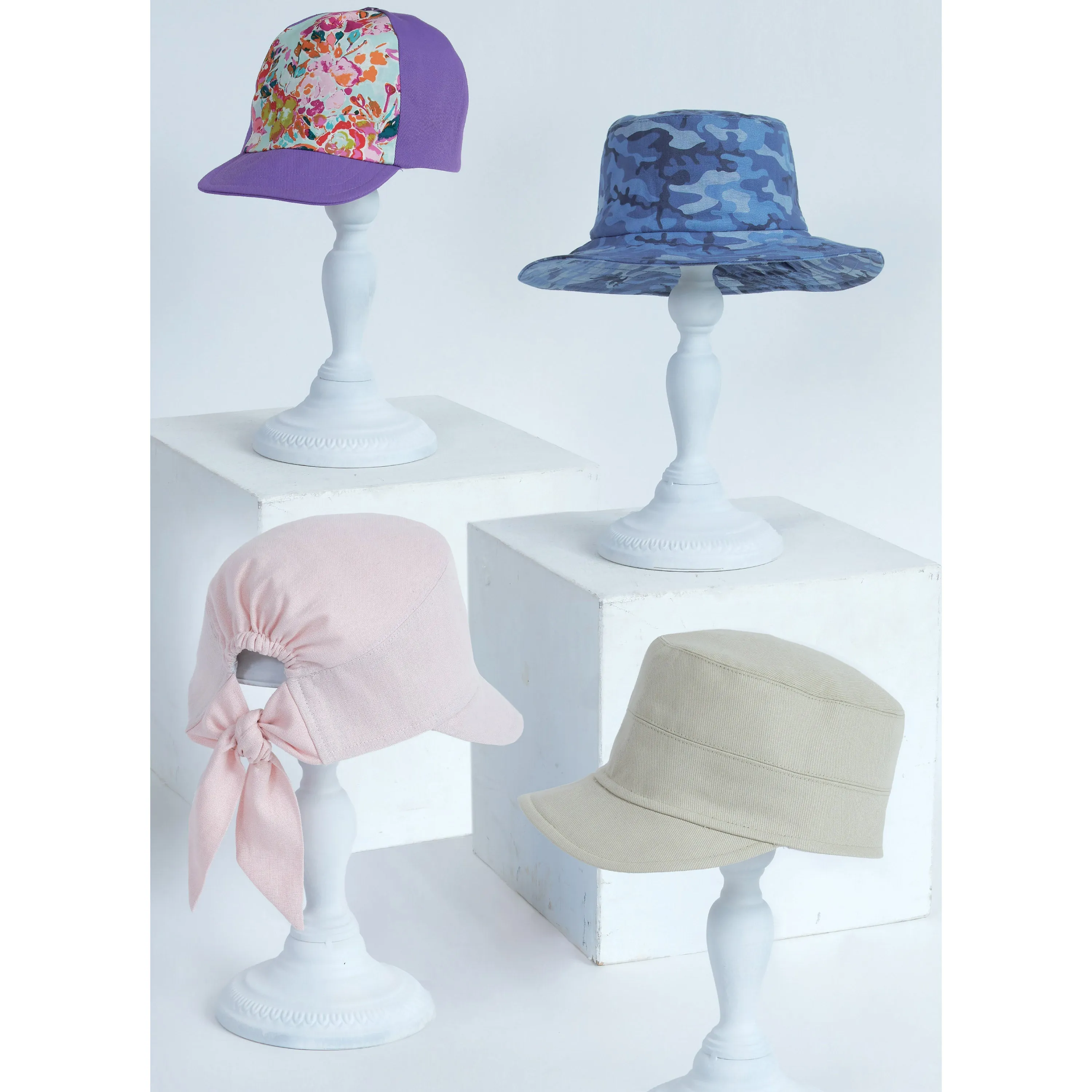 Simplicity Pattern 9509 Adult And Children Hats