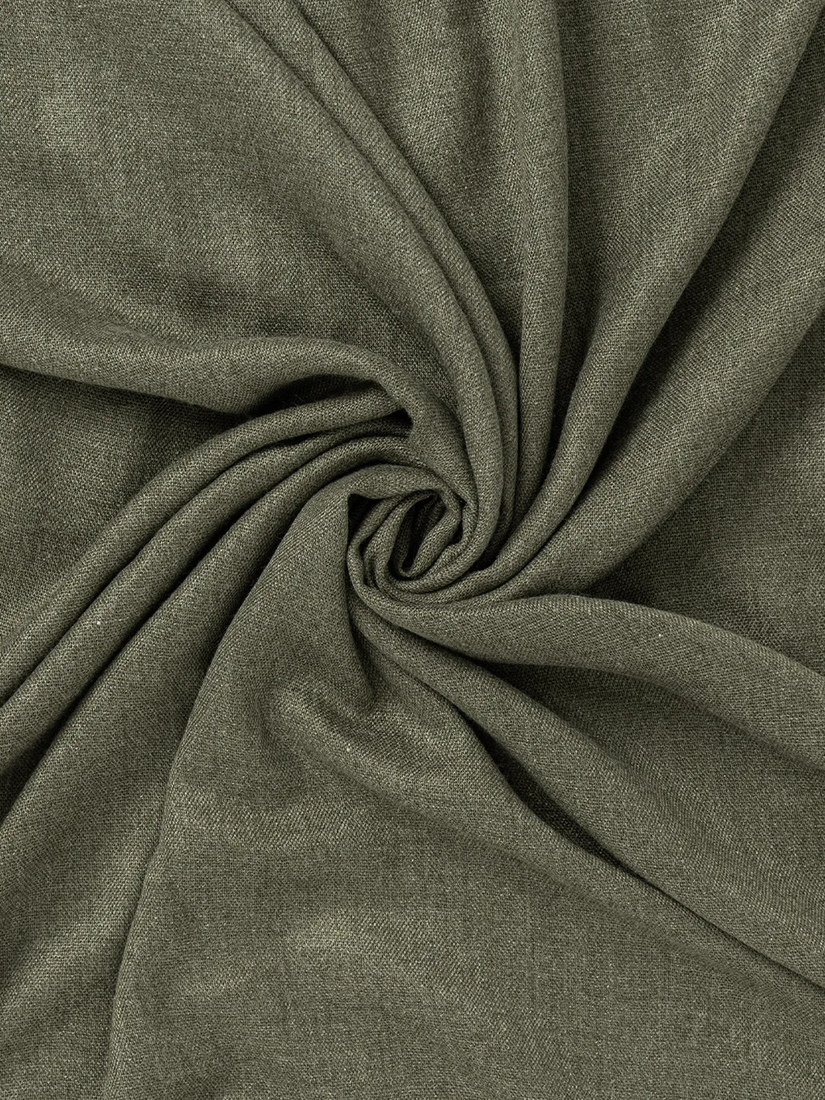 Solid Pashmina - Olive