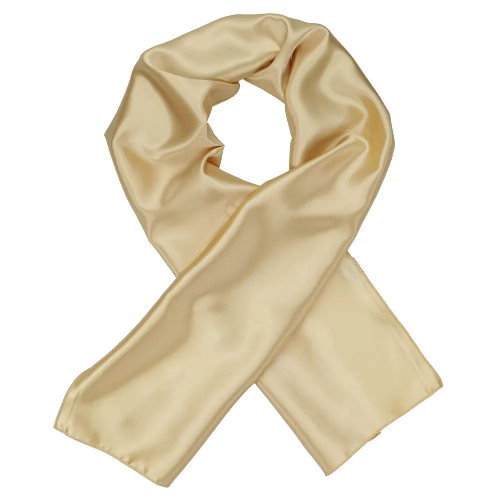 Sparkling Champagne Solid Color Scarf