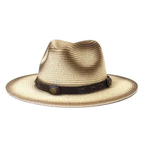 Straw Cowboy Hats Men and Women Outdoor Seaside Sun Protection Sunshade