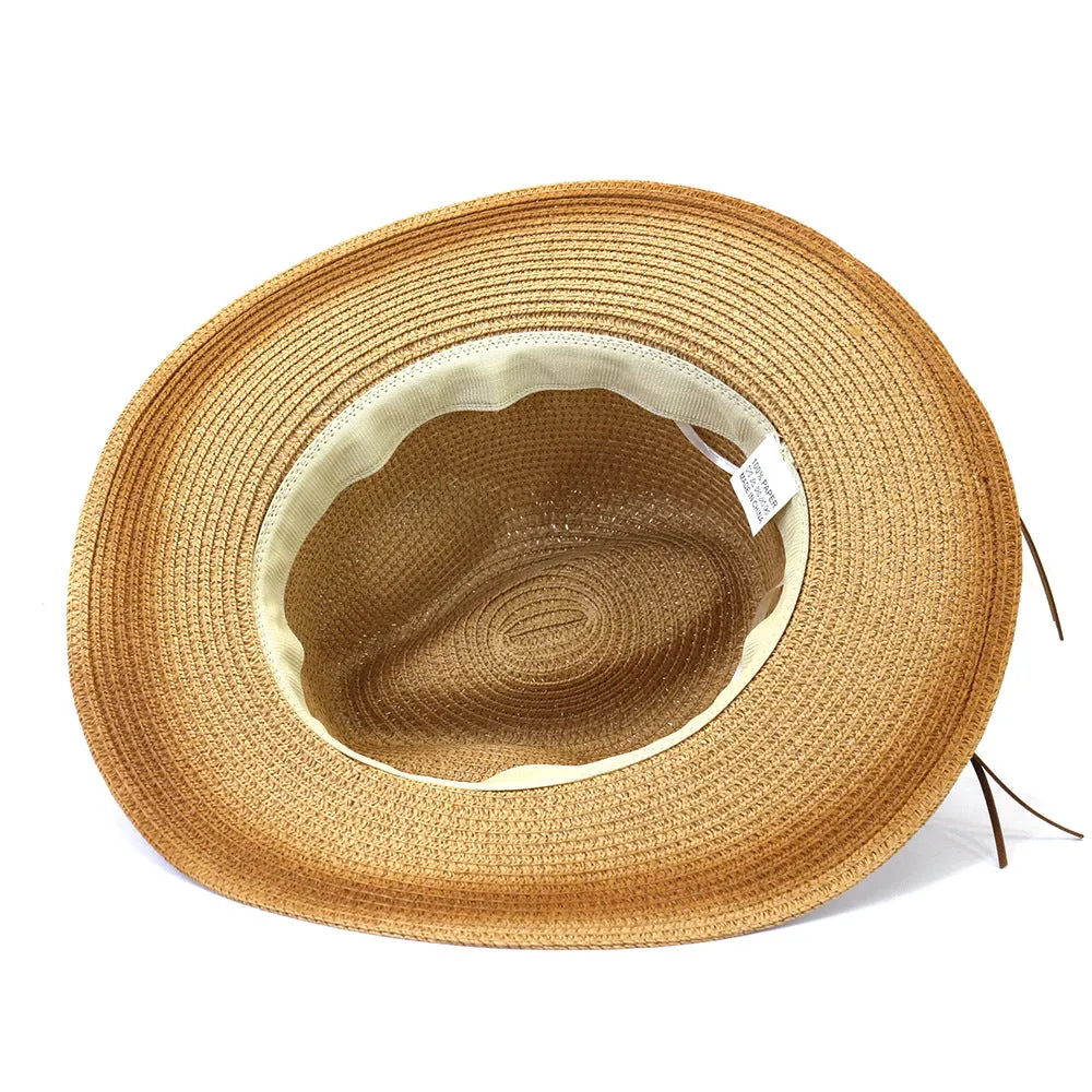 Straw Cowboy Hats Spring and Summer Men and Women Outdoor Travel Travel Sun Protection