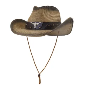 Straw Cowboy Hats Sun Protection by the Sea Sun Hat Men