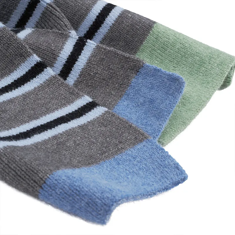 STRIPE KNITTED SCARVES