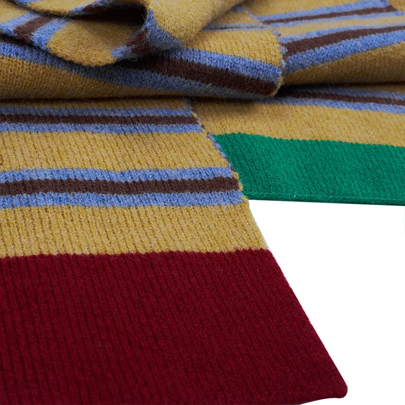 STRIPE KNITTED SCARVES