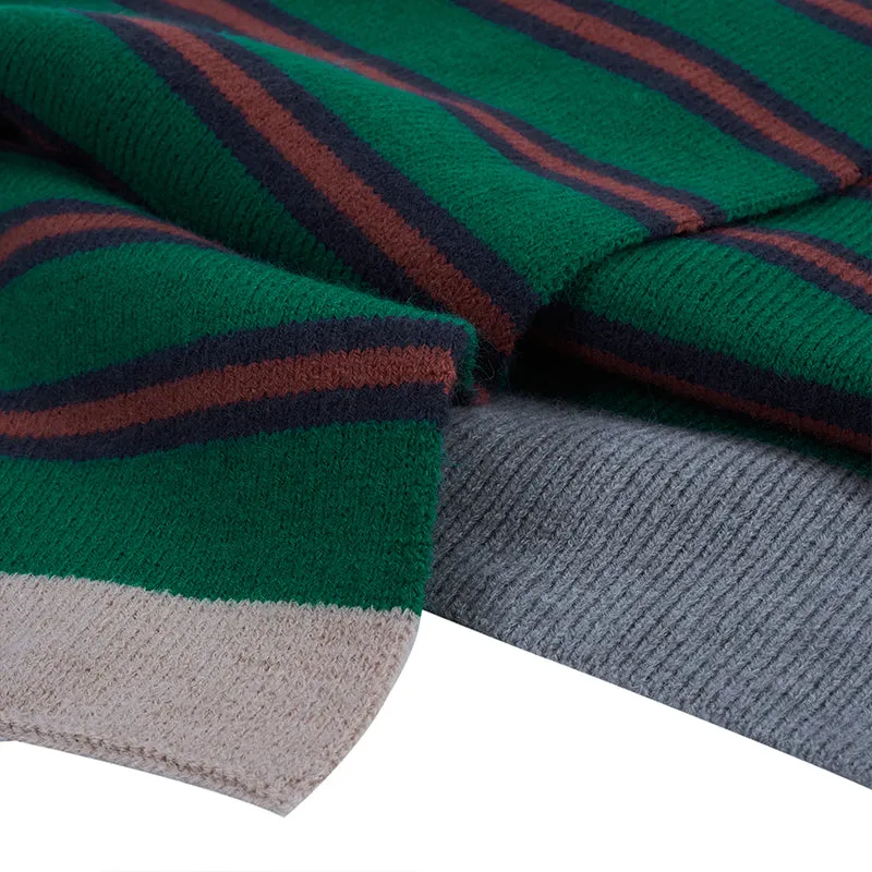 STRIPE KNITTED SCARVES