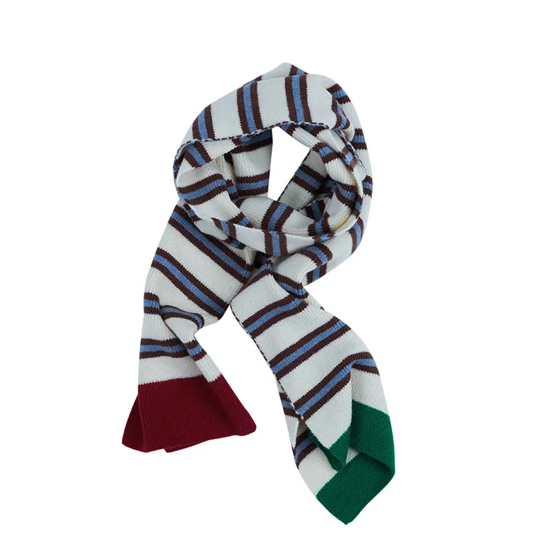 STRIPE KNITTED SCARVES