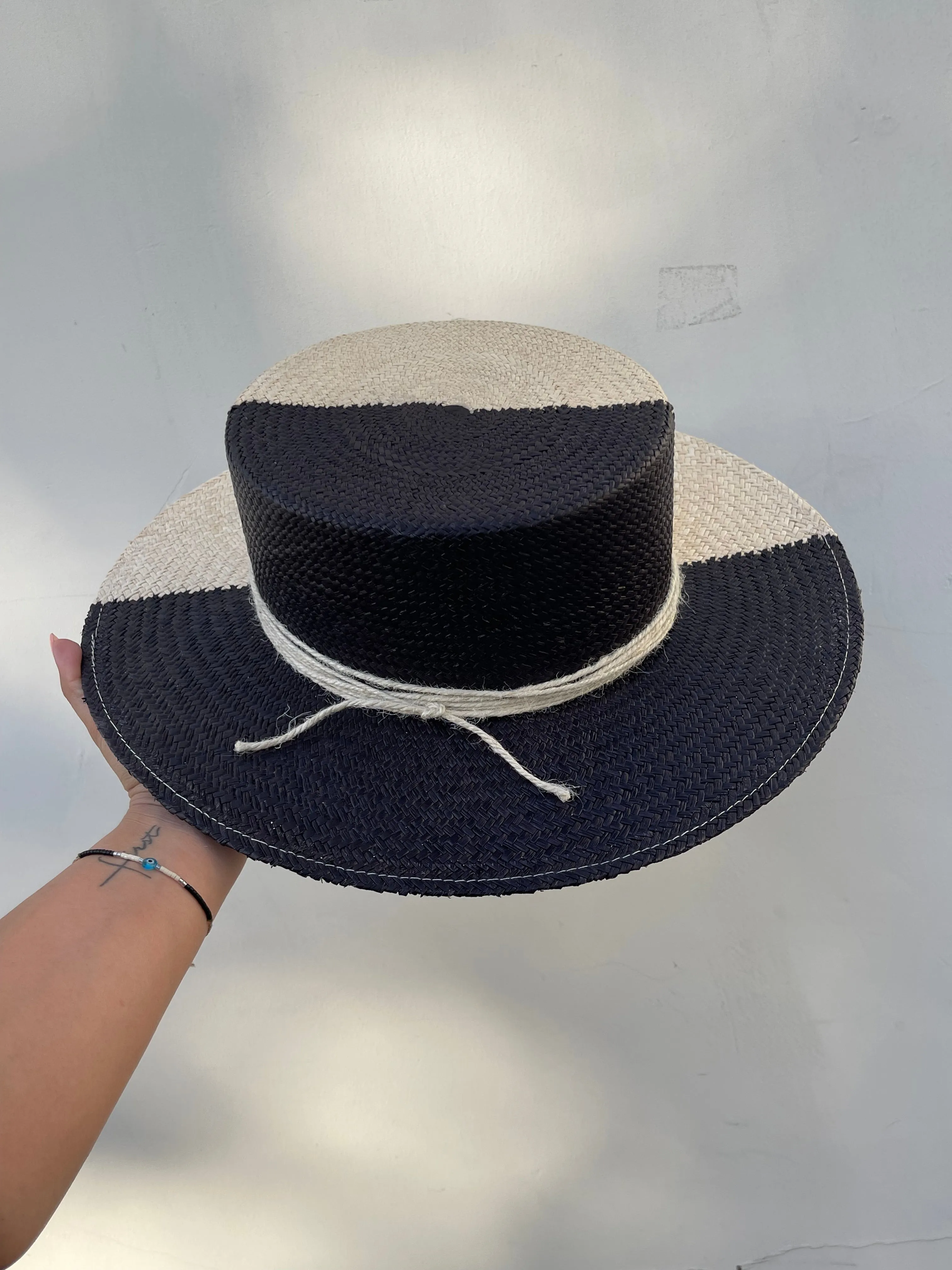 The Onyx Cordovan Straw Hat