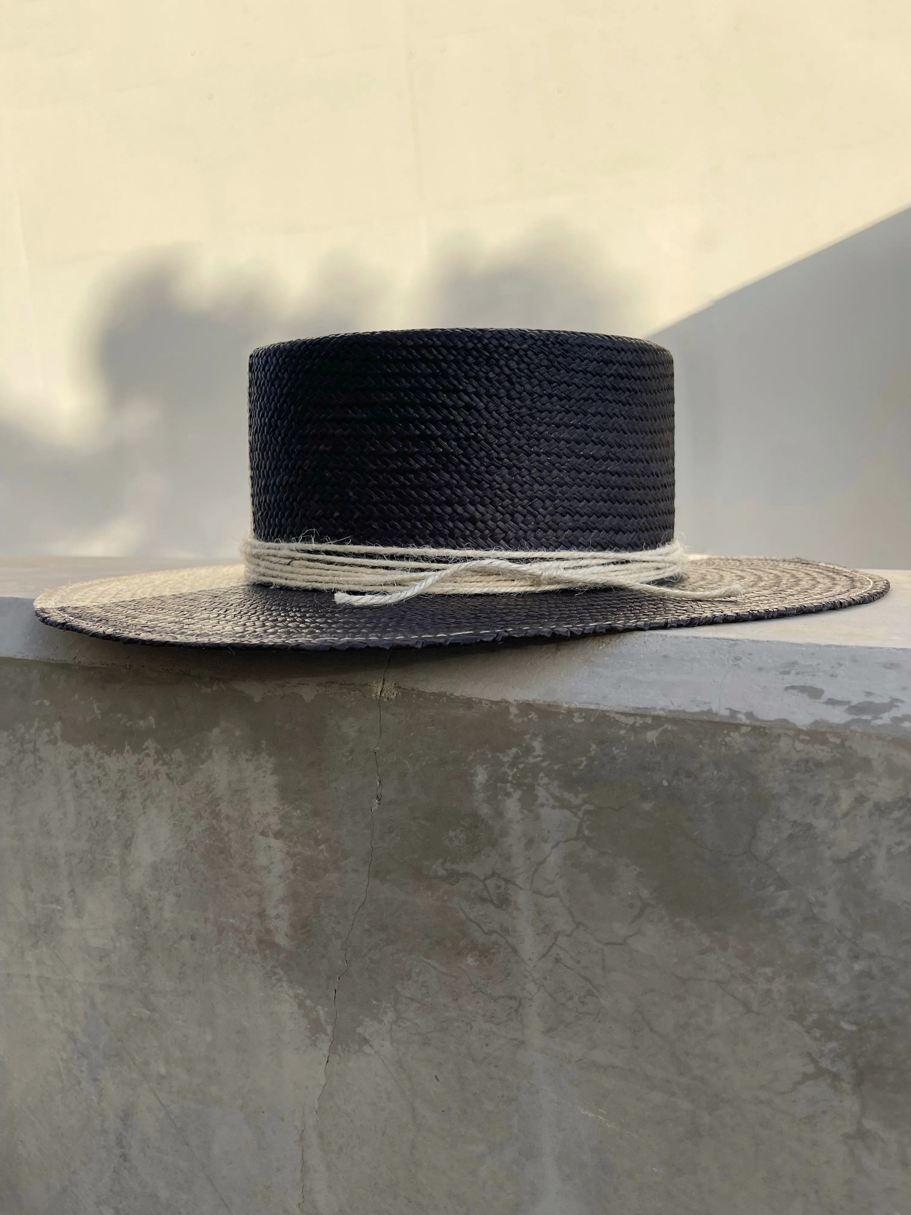 The Onyx Cordovan Straw Hat