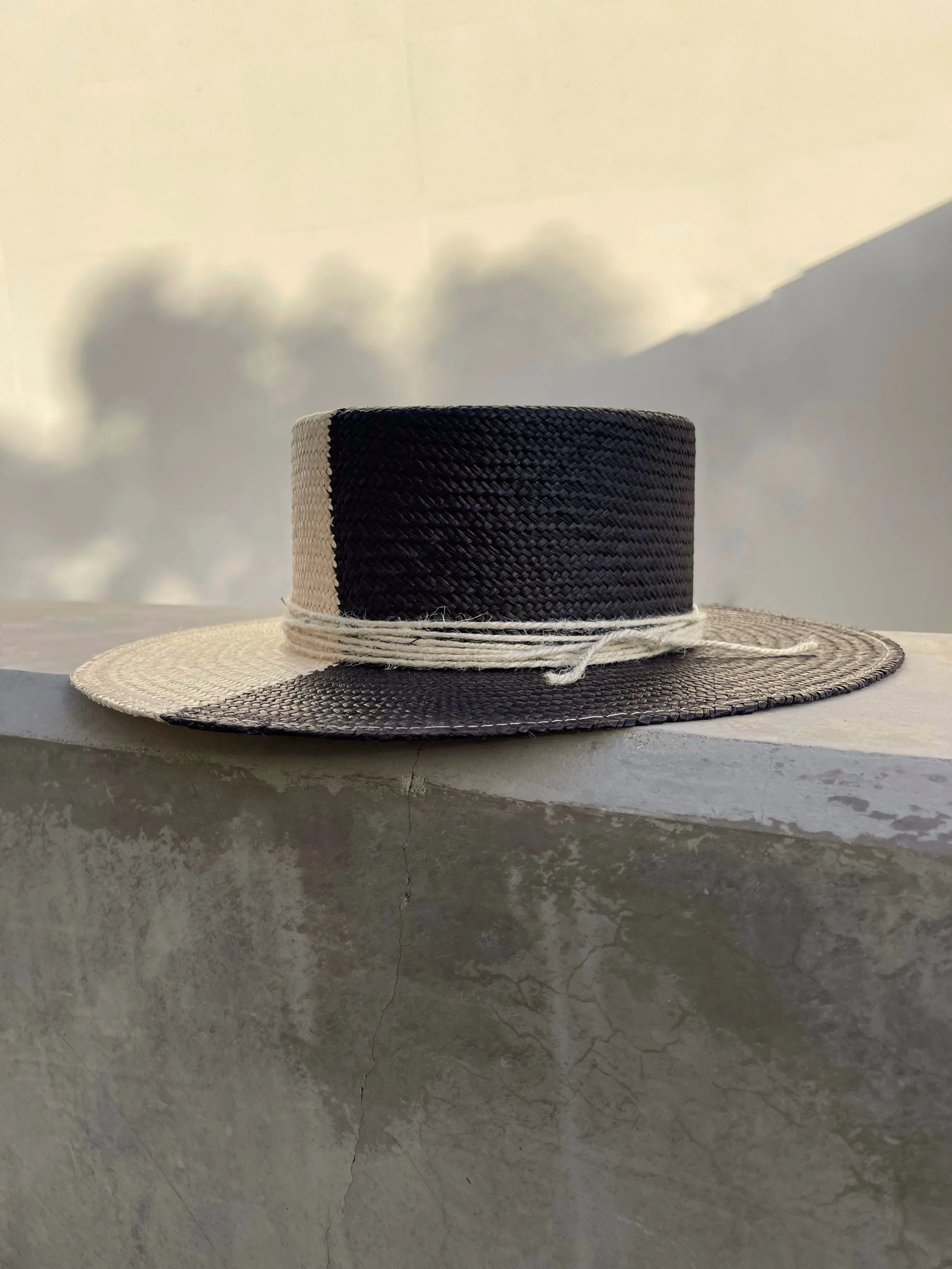 The Onyx Cordovan Straw Hat