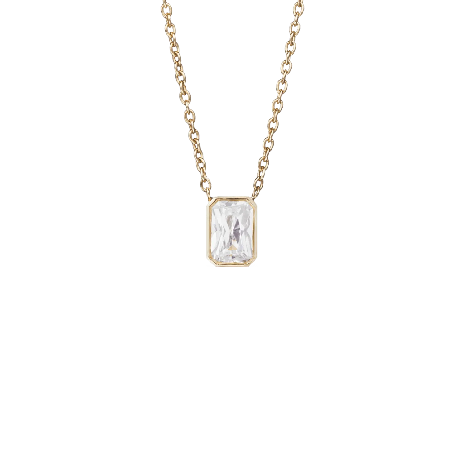 Thea solitaire necklace