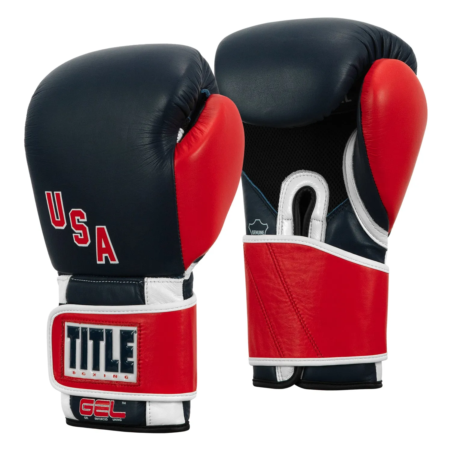 TITLE Boxing Sugar Ray Leonard 1976 Montreal Special Edition Leather Training Gloves