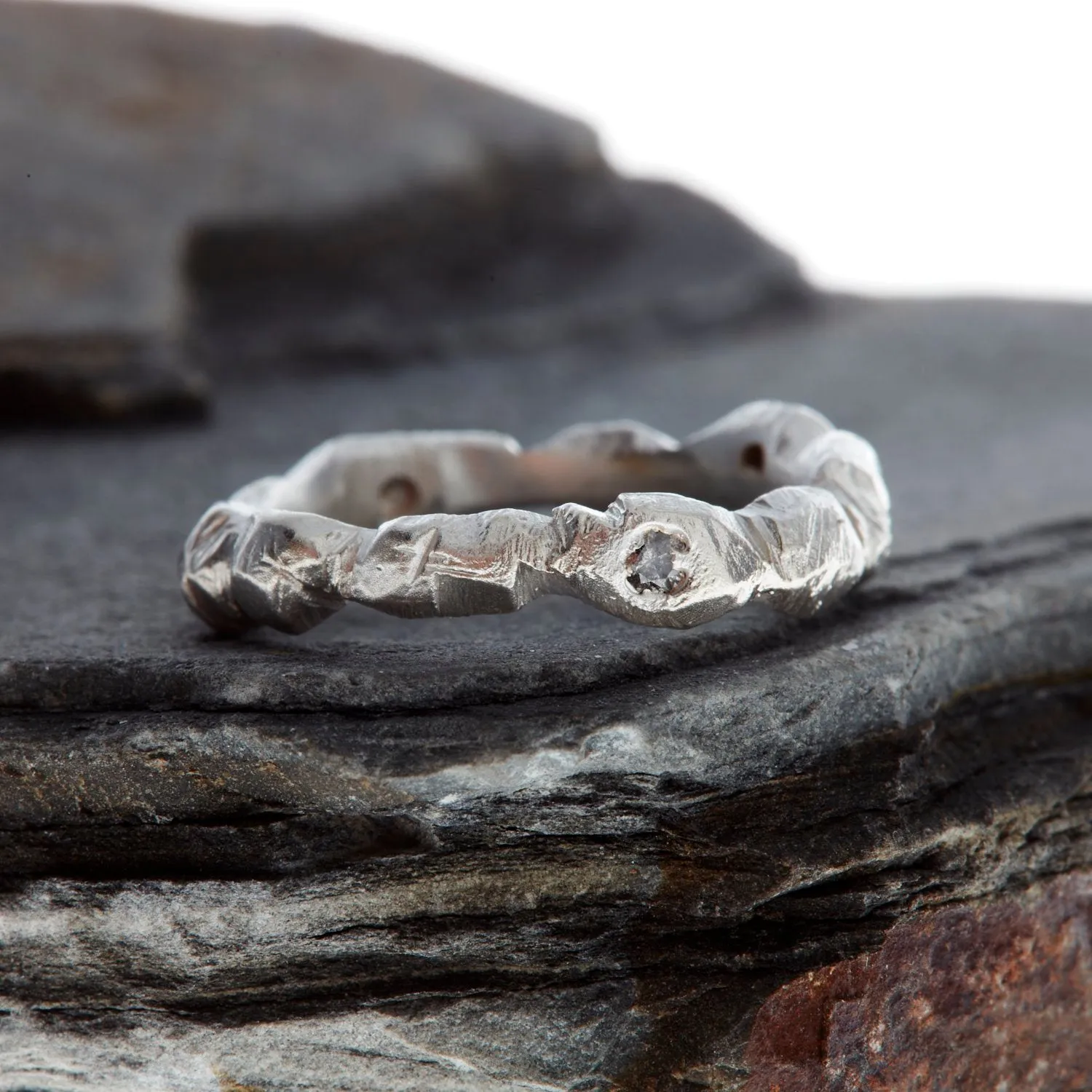 Tumbled Rock Ring