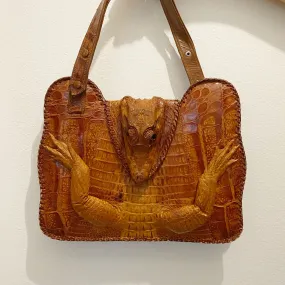 Vintage Authentic 1940’s Alligator Purse