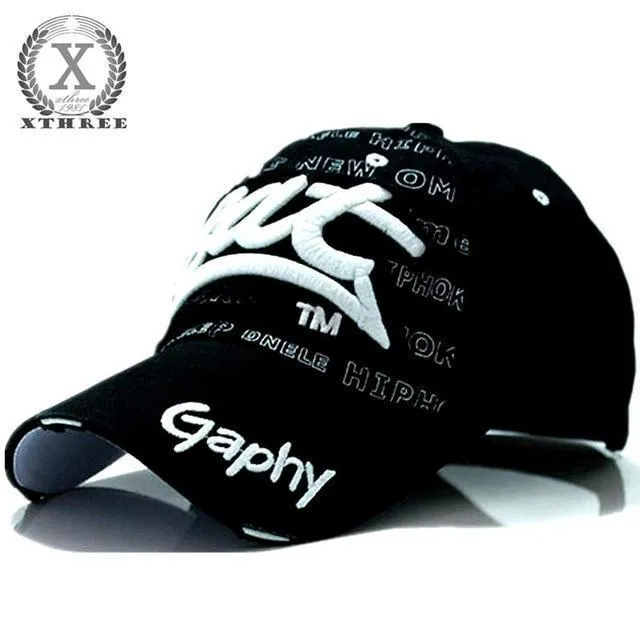 Xthree wholesale snapback hats baseball cap hats